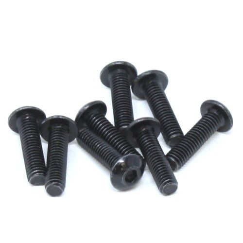 REDCAT - 07170 4x16mm Cap Head Hex Machine Thread Screws (8pcs) (07170)