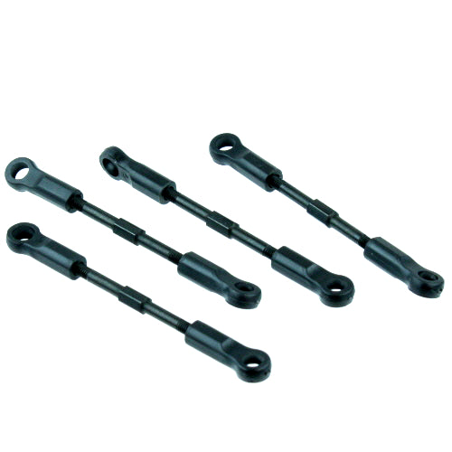 REDCAT - BS213-016 3x47mm Turnbuckles with Rod Ends (4pc) (BS213-016)