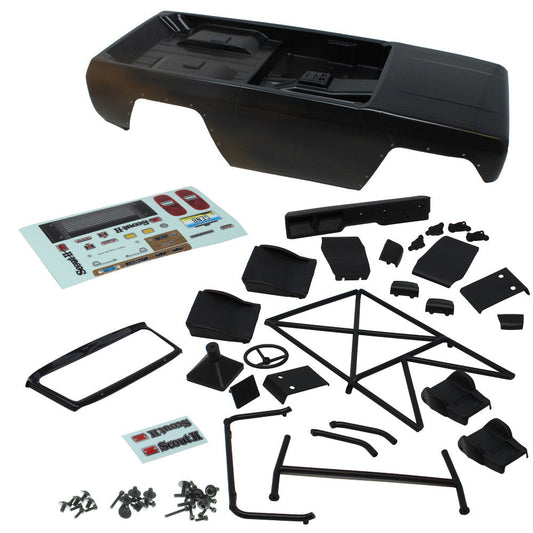 REDCAT - RER12083 Scout II Axe Body W/ Accessories(Black)(1p) (RER12083)