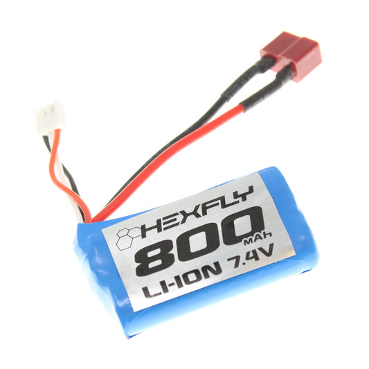 REDCAT - RER13656 2S 7.4V Li-Ion Battery(800mAH)(T-Plug)(1pc) (RER13656)