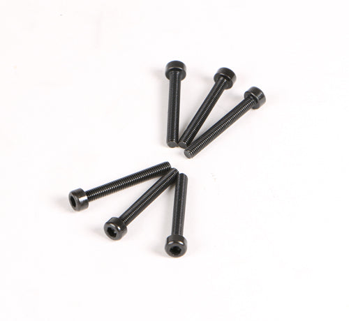 REDCAT - 3x24mm Cap Head Hex Machine Thread Screws (6pcs) (126324C)