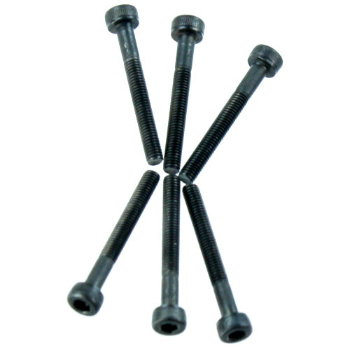 REDCAT - 3x25mm Shoulder Cap Head Hex Machine Thread Screws (6pcs) (126325C)