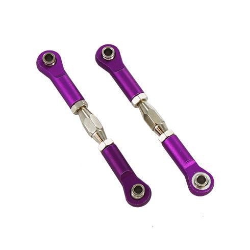 REDCAT - 06048 4x36mm Steel Turnbuckles W/ Aluminum Rod Ends (Purple) (2pcs) (06048)