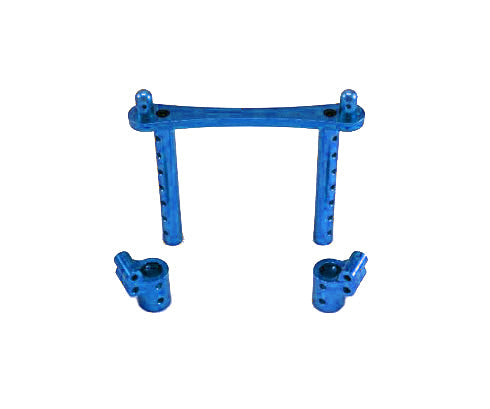 REDCAT - 050015B Body Posts(Aluminum)(Blue)(1set) (050015B)