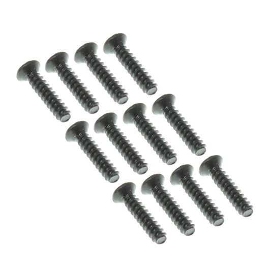 REDCAT - RER13664 2.6x12mm Countersunk Phillips Self Tapping Screws (12pcs) (RER13664)