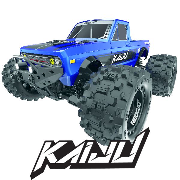 REDCAT - Kaiju - 1/8 Scale Brushless Electric Monster Truck (KAIJU-BLUE)