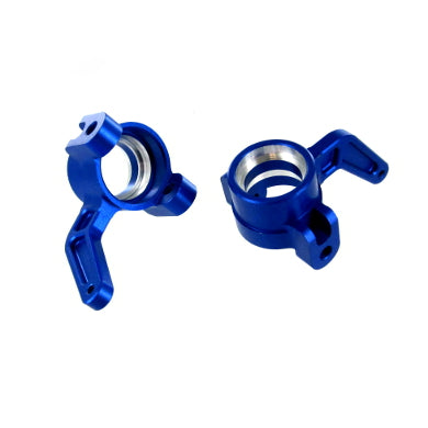 REDCAT - 050006b Front Steering Knuckles(Aluminum)(Blue)(1pr) (050006b)