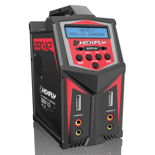 REDCAT - RER15247 Hexfly Pro X2 Dual Port Charger (1pc) (RER15247)