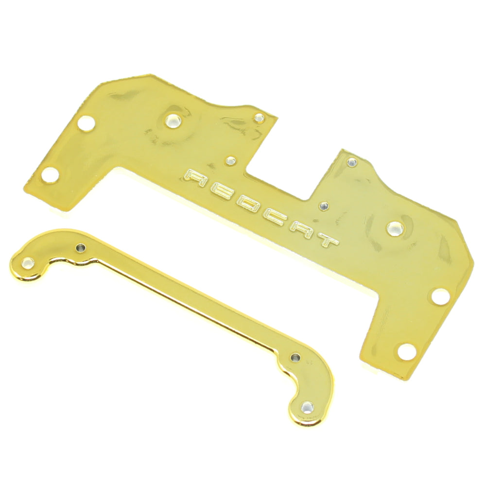 REDCAT - RER25836 Gold Steering Tray W/ Steering Rack (1pr) (RER25836)