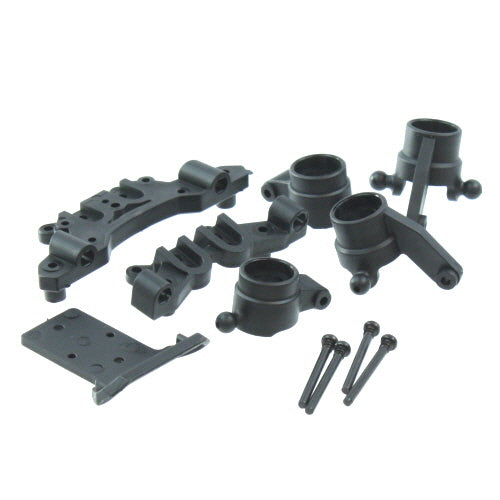 REDCAT - Plastic Front Steering Knuckle (2pcs) |  Front & Rear Shock Towers (1ea.) |  Rear Hub Carriers (2pcs) |  & Rear Bumper (1pc)(V2) (12605RT2)