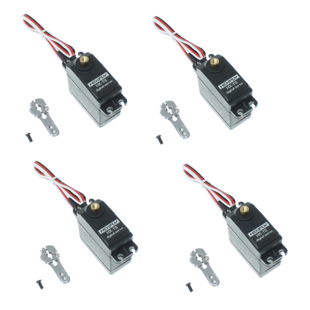 REDCAT - RER21283 Torque Spec Servo 4-Pack (Includes Metal Servo Horns) (RER21283)
