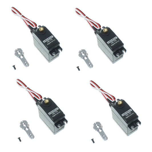 REDCAT - RER21283 Torque Spec Servo 4-Pack (Includes Metal Servo Horns) (RER21283)
