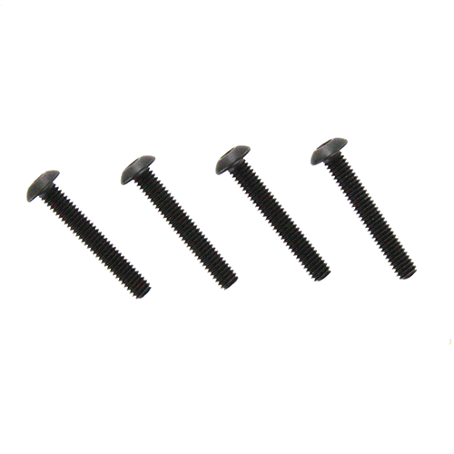 REDCAT - 50104 4x25mm Button Head Hex Machine Thread Screws (4pcs) (50104)