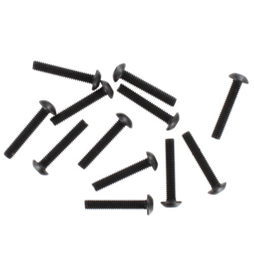 REDCAT - BS501-067 4x22mm Button Head Hex Machine Thread Screws (12pcs) (BS501-067)