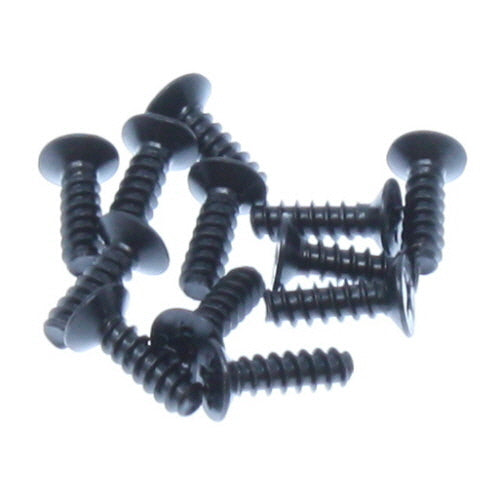 REDCAT - BS903-067RR 3x10mm Countersunk Phillips Self Tapping Screws (12pcs) (BS903-067RR)