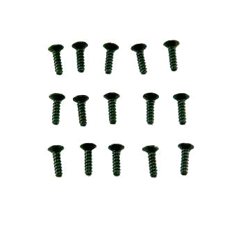 REDCAT - 02087 3x10mm Countersunk Phillips Self Tapping Screws (15pcs) (02087)