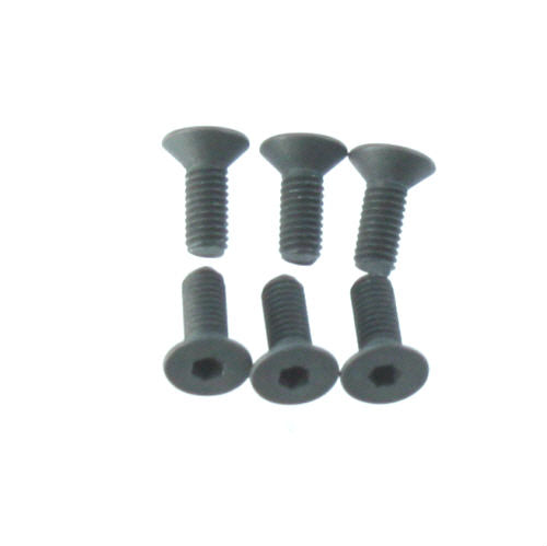REDCAT - 3x8mm Countersunk Hex Machine Thread Screws (6pcs) (126308)