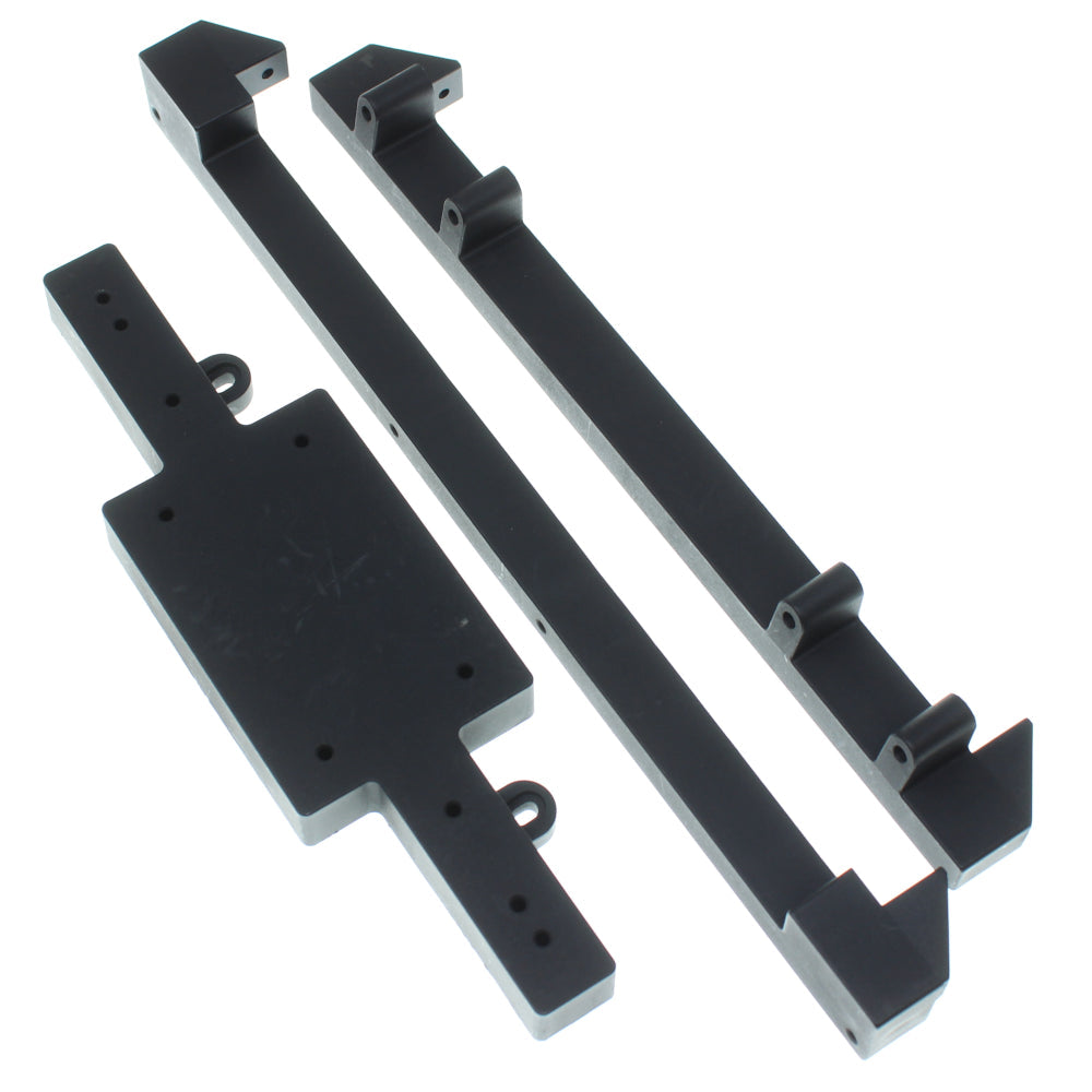 REDCAT - RER23598 Middle Deck Mount W/ Link Mount(Plastic)(1set) (RER23598)