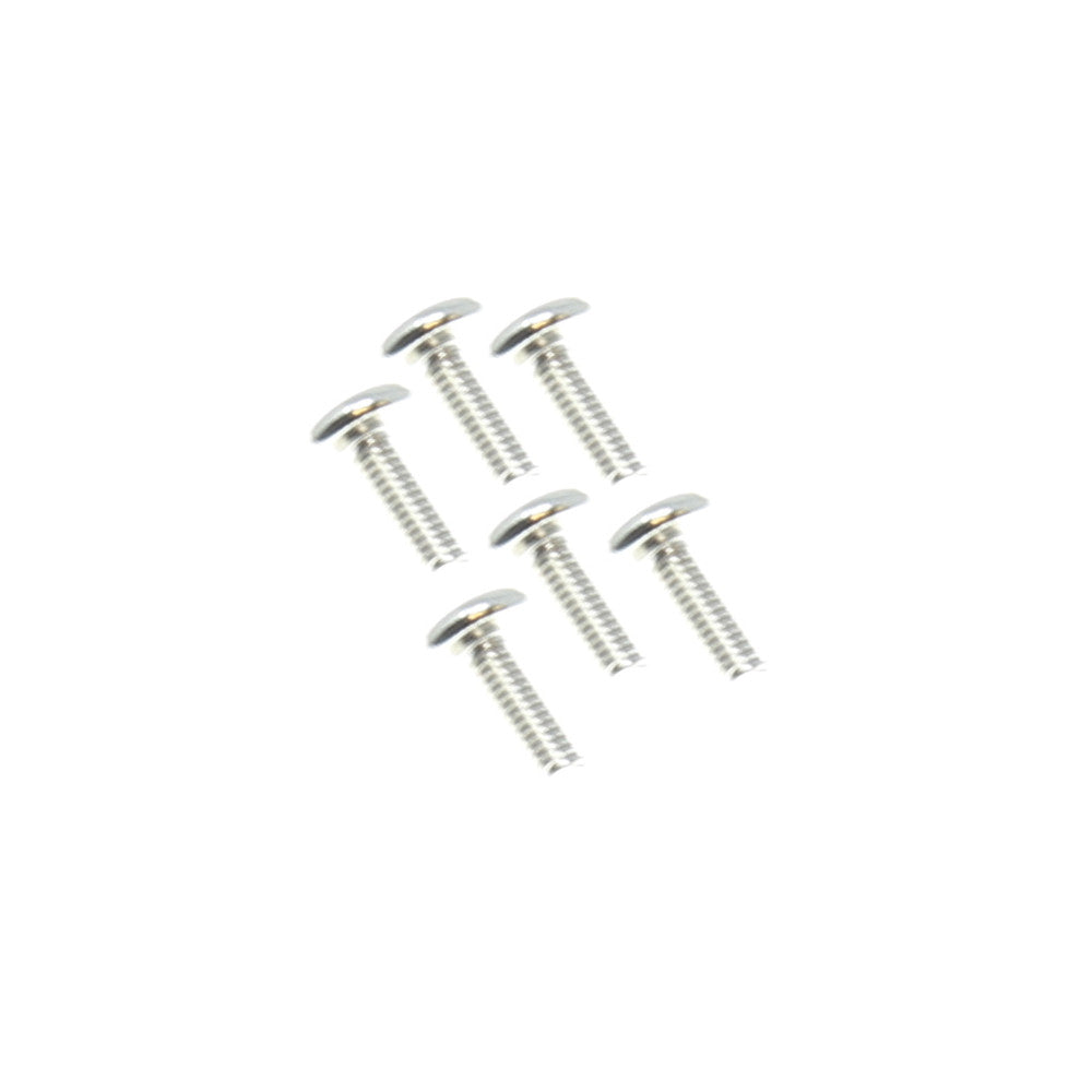 REDCAT - RER12935 3x8mm Flat Head Hex Machine Thread Screws (6pcs) (RER12935)