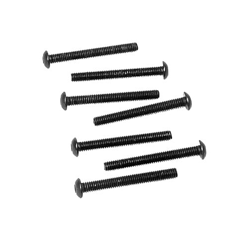 REDCAT - 07172 4x35mm Button Head Hex Machine Thread Screws (4pcs) (07172)