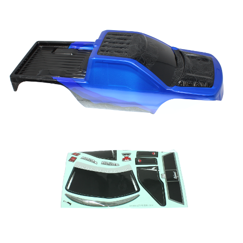REDCAT - 18035 1/10 Rock Crawler Body(Blue/Black)(1pc) (18035)