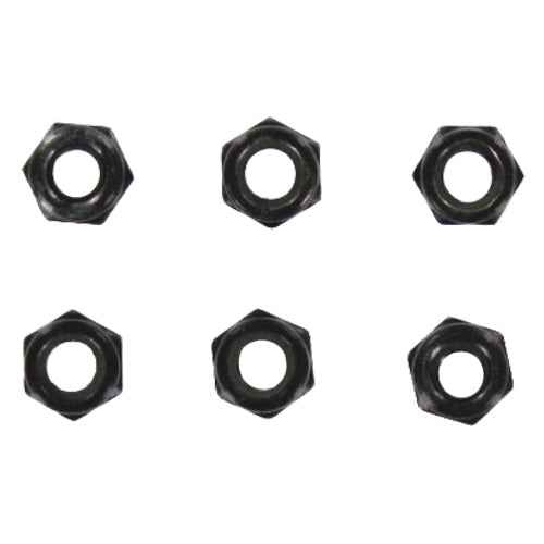REDCAT - BS903-093 4x4mm Steel Nylon Insert Locknuts (6pcs) (BS903-093)