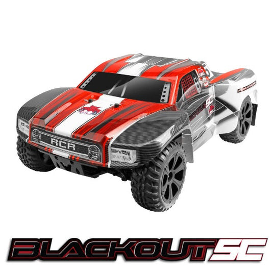 REDCAT - Blackout SC 1/10 Scale Electric Short Course Truck (BLACKOUT-SC-RED)