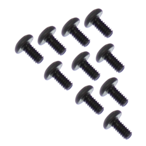REDCAT - RER11374 2x4mm Button Head Hex Machine Thread Screws (10pcs (RER11374)