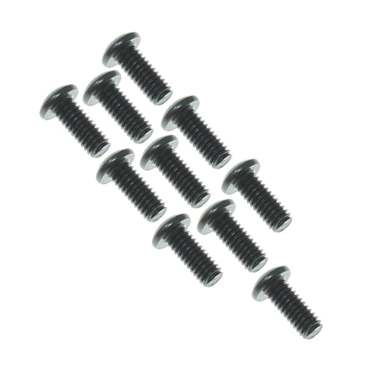 REDCAT - RER14681 2.6x6mm Button Head Hex Machine Thread Screws (10pcs) (RER14681)