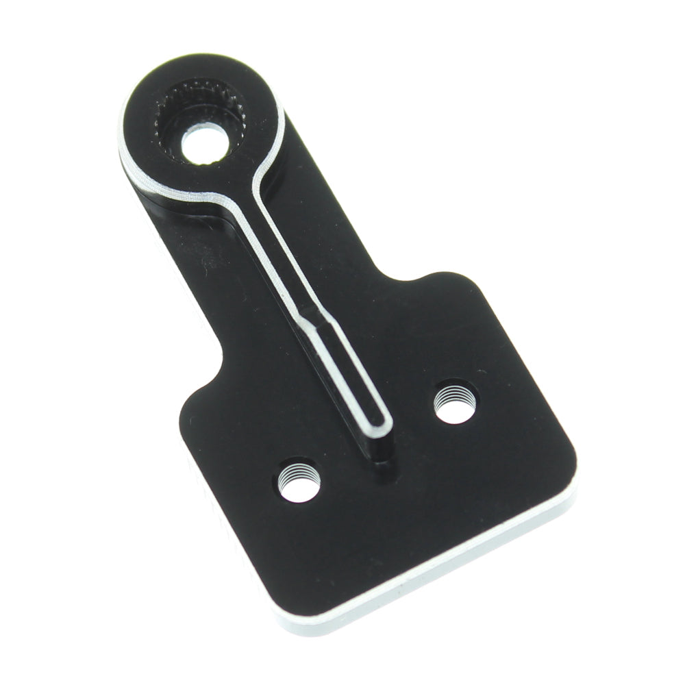 REDCAT - RER19685 Servo Horn (25T)(Black/Silver)(Aluminum)(1pc) (RER19685)