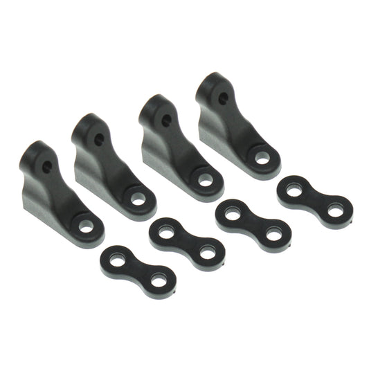 REDCAT - RER14774 Rear Servo Mounts with spacers (2 sets) (RER14774)