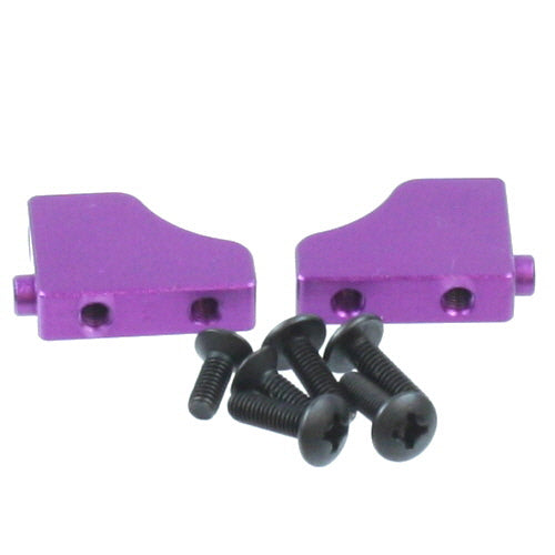 REDCAT - Aluminum Servo Mount set w/ hardware (Purples) (2pcs) (103013)