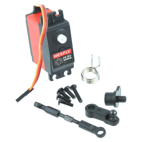 REDCAT - HX-3CC Hexfly 3KG Servo W/ Servo Saver (1pc) (HX-3CC)