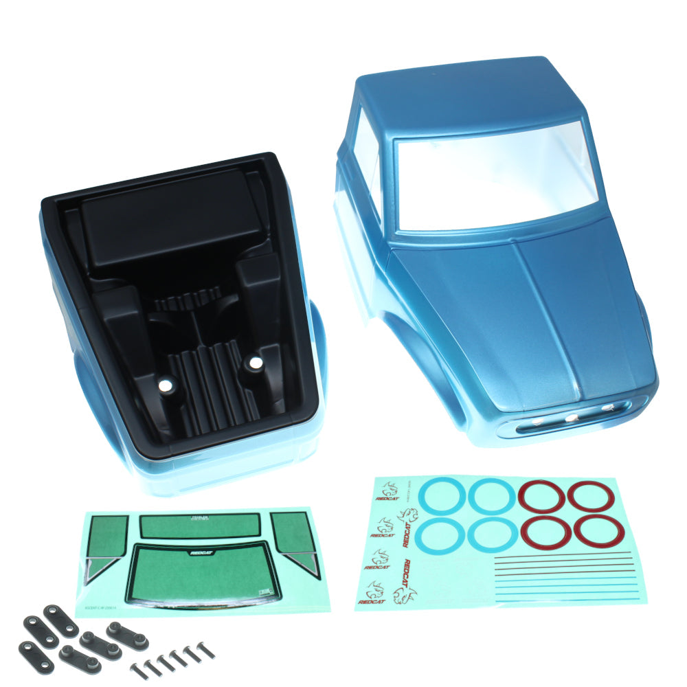 REDCAT - RER22352 10th Crawler Dovetail Body (Blue)(1pc) (RER22352)