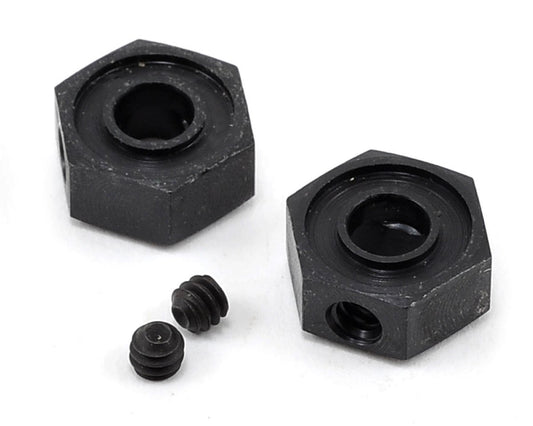 MIP 12mm X-Duty Keyed CVD Hex Adapters for Traxxas Nitro Rustler/Slash/4x4(2) (MIP12140)