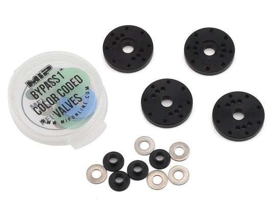 MIP Associated 16mm 8 Hole Bypass1 Piston Set (4) (MIP19020)