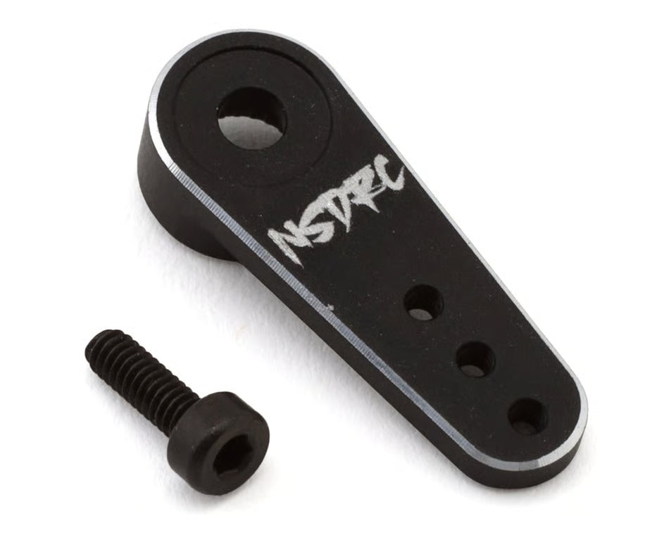 NO SUPERIOR DESIGNS RC - No Superior Designs RC 22mm Aluminum Micro Servo Horn (Black) (25T) (NSD-MHRN22)