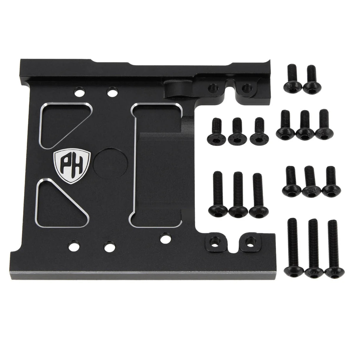 POWERHOBBY - Aluminum Servo & Winch Mount Chassis Brace Axial 1/10 SCX10 PRO