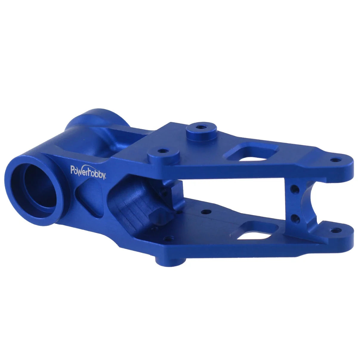 POWERHOBBY - 7075 Aluminum Front Bulkhead Blue Losi Promoto MX (PHB5869BLUE)