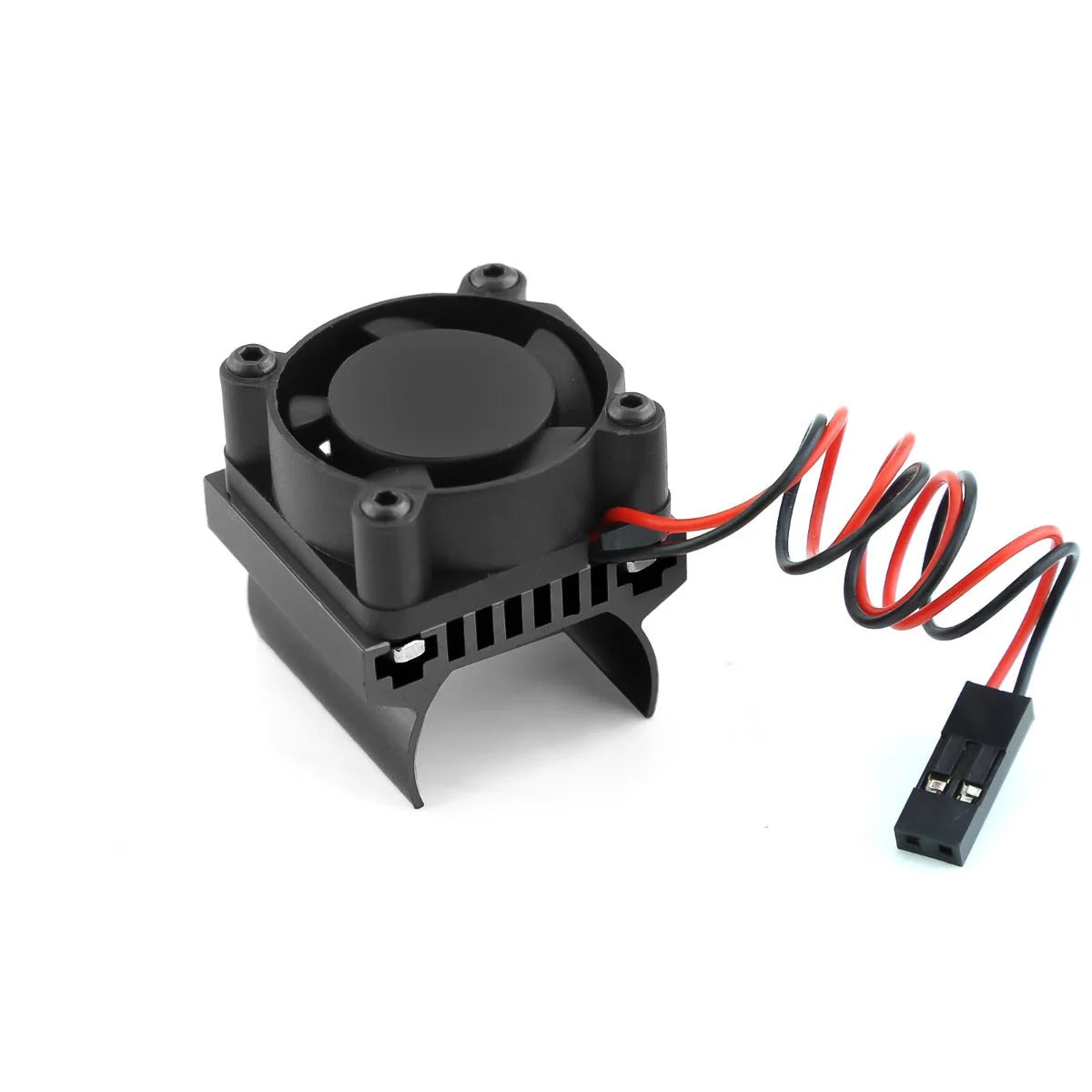POWERHOBBY - Aluminum Motor Cooling Fan Black FOR Traxxas TRX-4M (PHB6016Black)