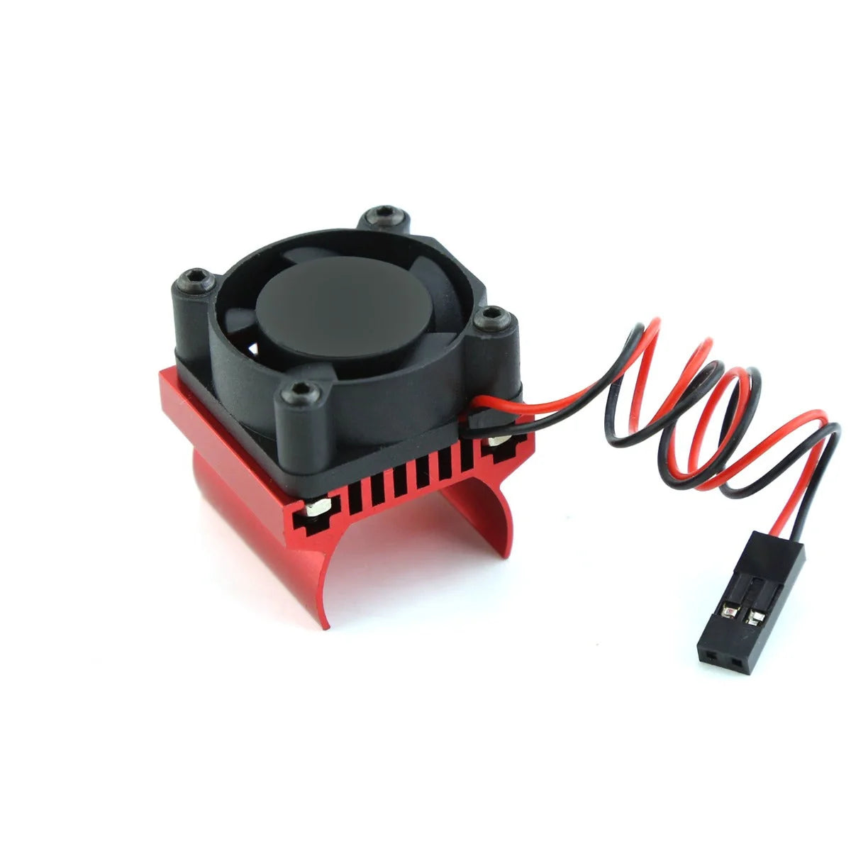 POWERHOBBY - Aluminum Motor Cooling Fan Red FOR Traxxas TRX-4M (PHB6016Red)