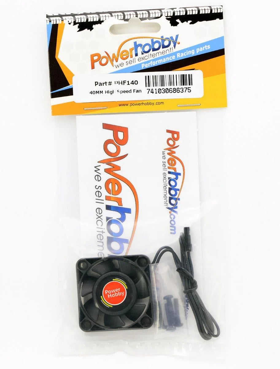 POWERHOBBY - 40mm High Speed RC Motor / ESC Cooling Fan 40x40x10 (PHF140)