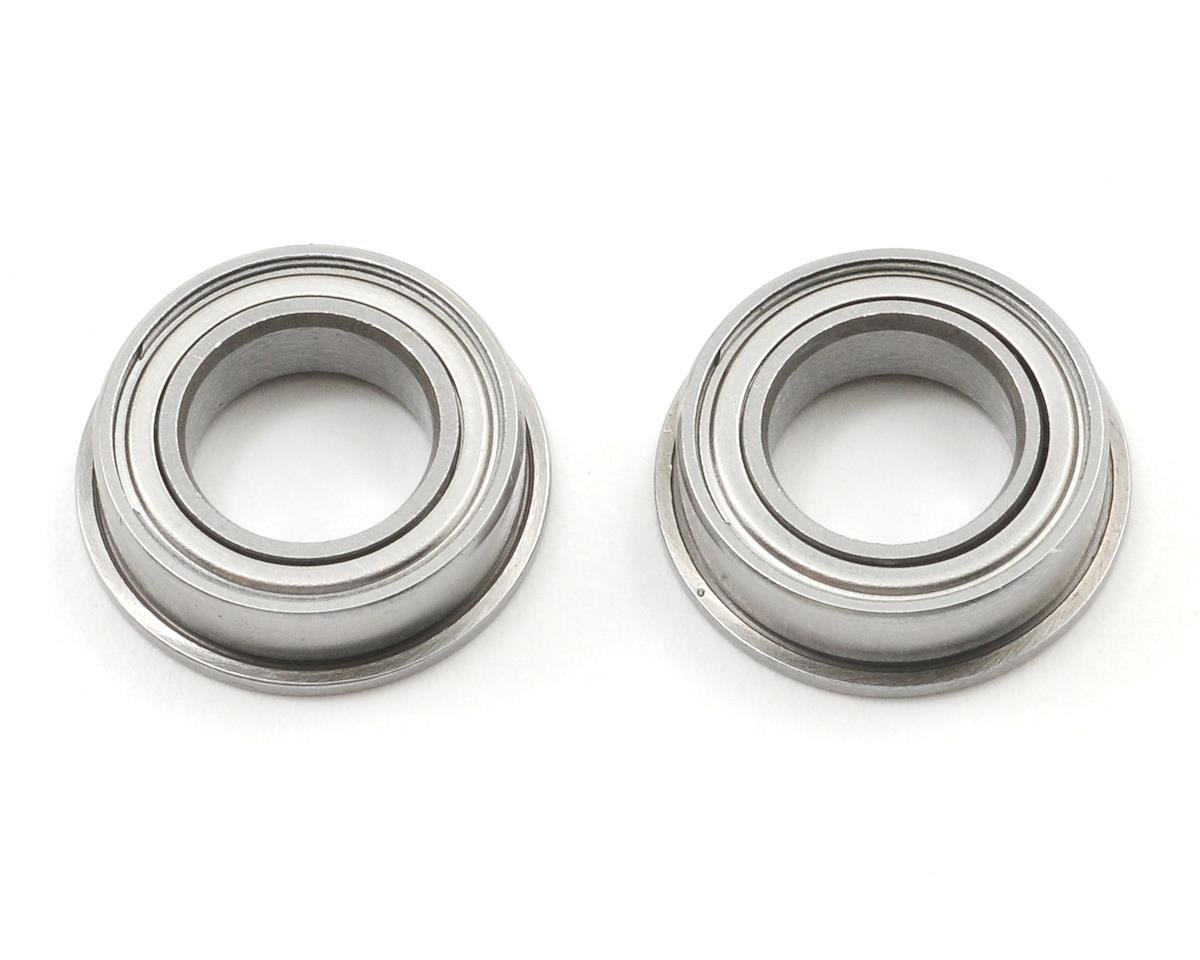 ProTek RC 8x14x4mm Ceramic Metal Shielded Flanged "Speed" Bearing (2) (PTK-10013)
