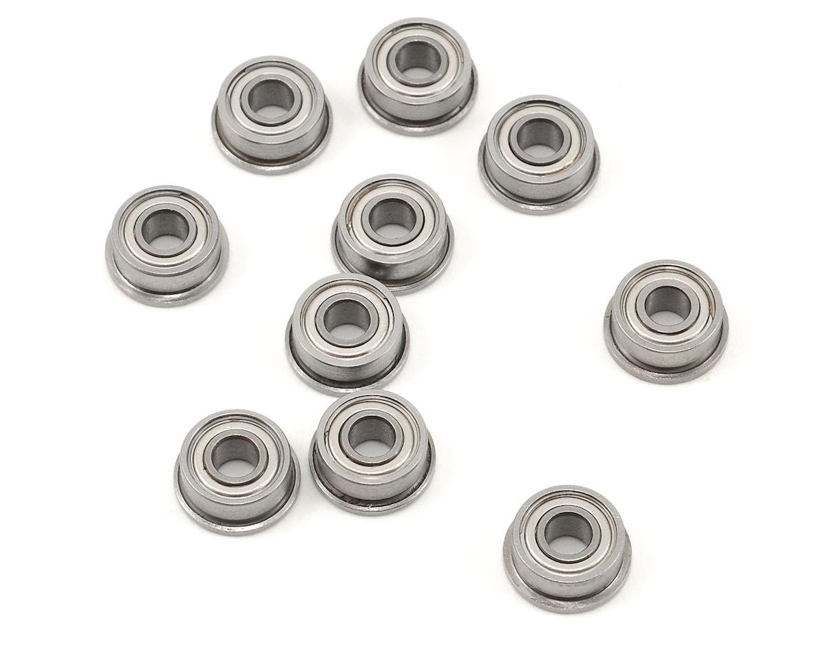 ProTek RC 1/8x5/16x9/64" Metal Shielded Flanged "Speed" Bearing (10) (PTK-10081)
