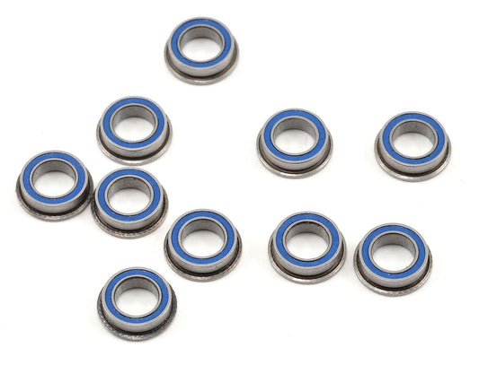 ProTek RC 5x8x2.5mm Rubber Sealed Flanged "Speed" Bearing (10) (PTK-10089)