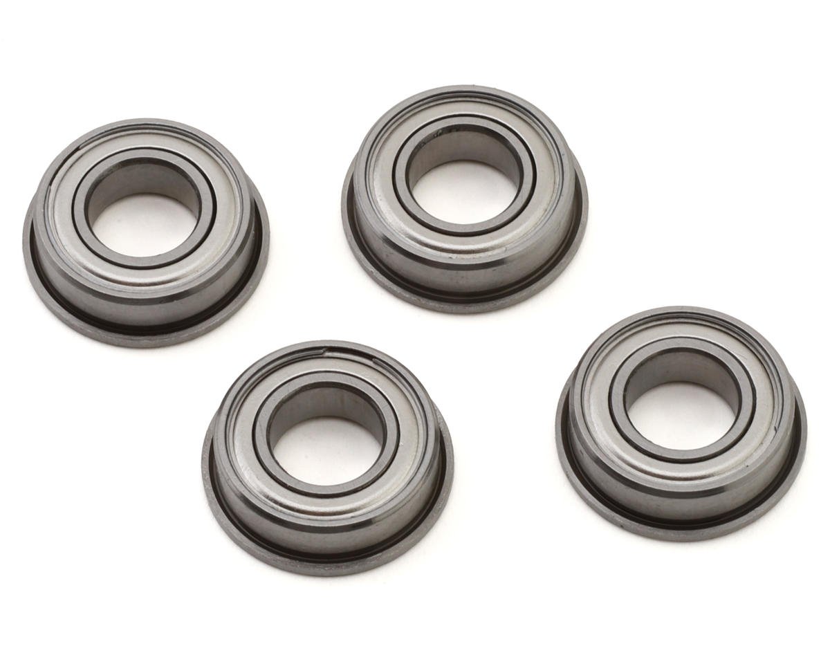 ProTek RC 8x16x5mm Dual Sealed Flanged Bearing (4) (PTK-10112)