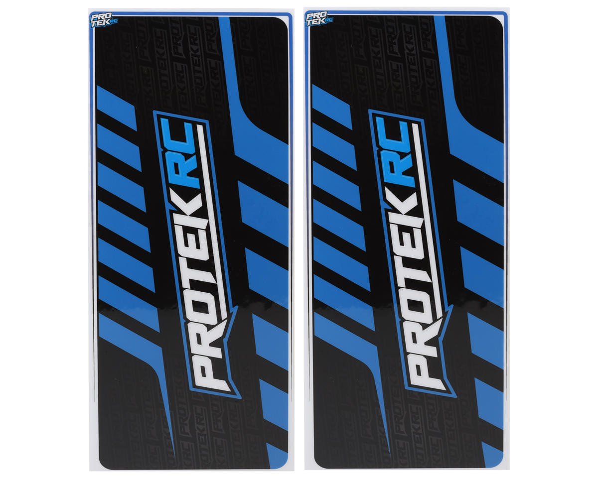 ProTek RC 2024 Universal Chassis Protective Sheet (Blue/Black) (2) (PTK-1102-24)