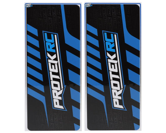 ProTek RC 2024 Universal Chassis Protective Sheet (Blue/Black) (2) (PTK-1102-24)