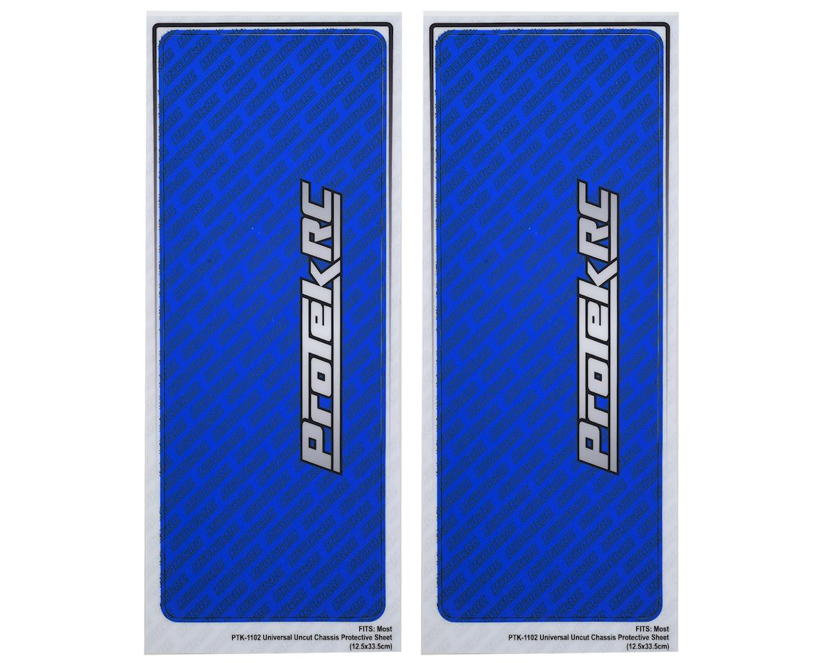 ProTek RC Universal Chassis Protective Sheet (Blue) (2) (PTK-1102-BLU)