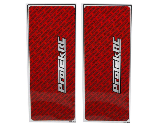 ProTek RC Universal Chassis Protective Sheet (Red) (2) (PTK-1102-RED)